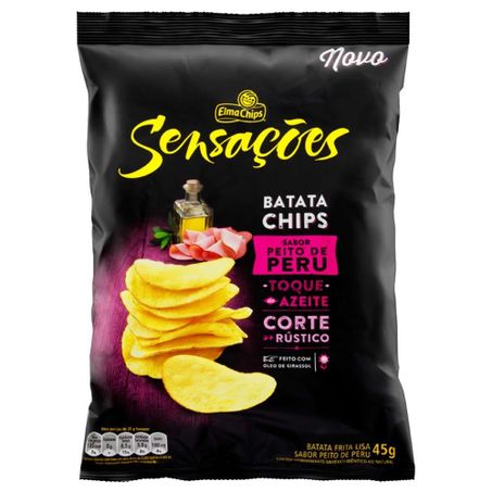 Batata frita sensacoes 45g peito peru