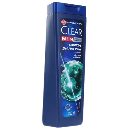 SHAMPOO CLEAR ANTICASPA MEN 2 EM 1 200ML 360-32
