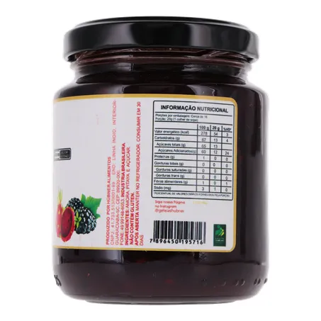 Geleia hubner amora com pitaya 310g 360-8