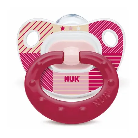 Chupeta Nuk Decor 6+ Meses Pa7303-2g - Rosa