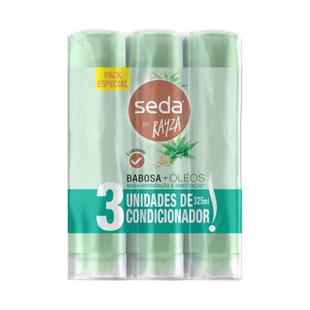 COND SEDA 3UN 325ML BABOSA OLEOS