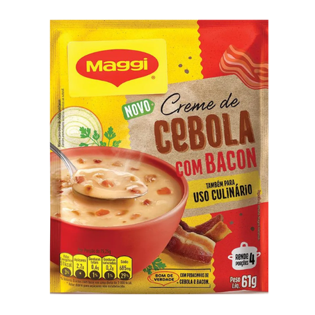 Creme de Cebola Maggi com Bacon Sachê 61G