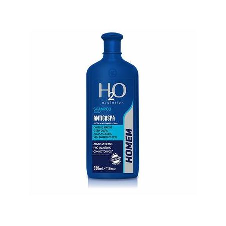 Shampoo h2o men anticaspa 350ml