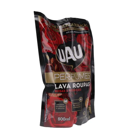 Lava Roupas Uau Líquido Rosas e Sedução Sachê 800ml 
  360-33
