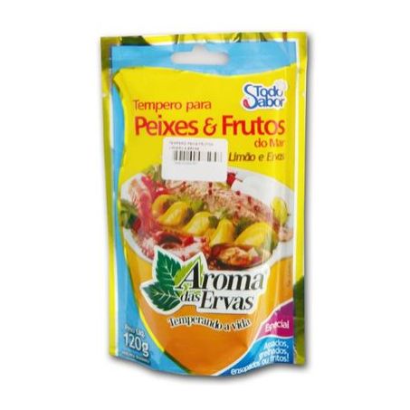 Tempero Aroma das Ervas para Peixes E Frutos Do Mar 120g