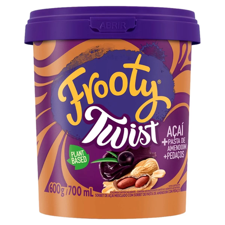 ACAI FROOTY 700G PASTA DE AMENDOIM 