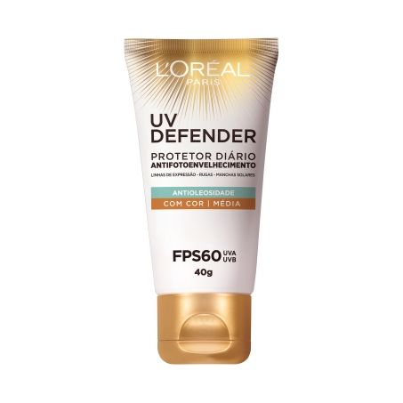 PROT SOLAR LOREAL UV DEF FPS60 40G C/COR MEDIA