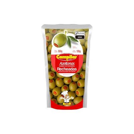AZEITONA RECHEADA POUCH CAMPILAR 120G