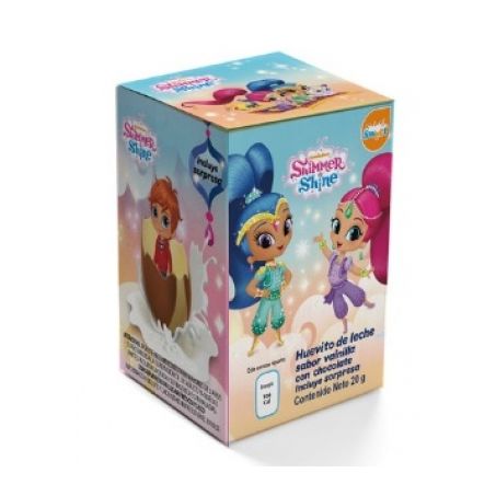 Chocolate Shimmer E Shine Ovo Supresa Embalagem 20G