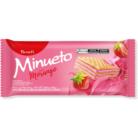 Wafer parati 81gr minueto morango
