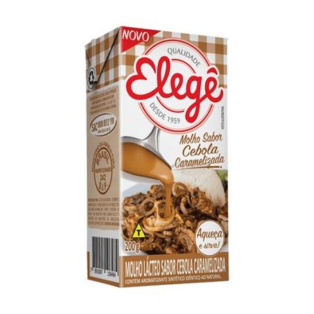 Molho elege cebola caramelizada 200g