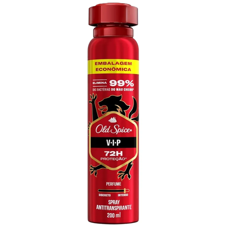 Desodorante aerosol oldspice vip 200ml