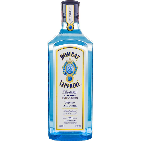 Gin Inglês Bombay 750ml - Sapphire