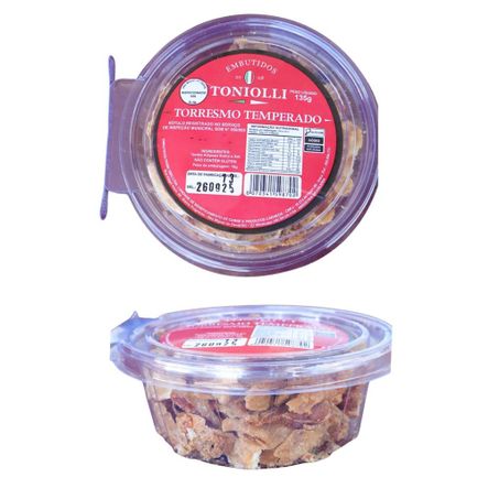TORRESMO TEMPERADO TONIOLLI POTE 135G