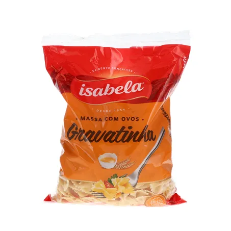 MASSA ISABELA C/OVOS GRAVATINHA 500G 360-0