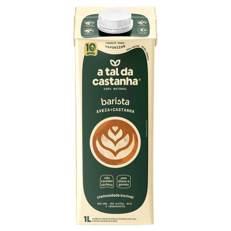 Bebida Vegetal A Tal da Castanha 1 Litro - Barista - TP