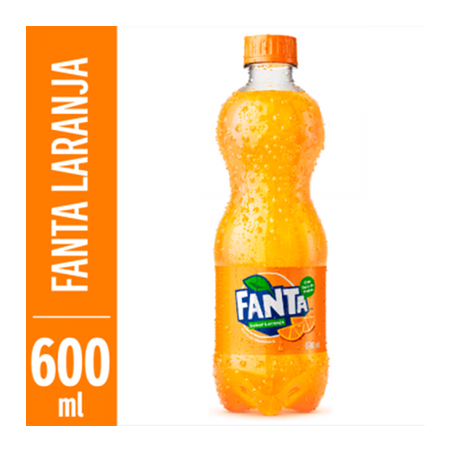 REFRIGERANTE FANTA LARANJA 600ML