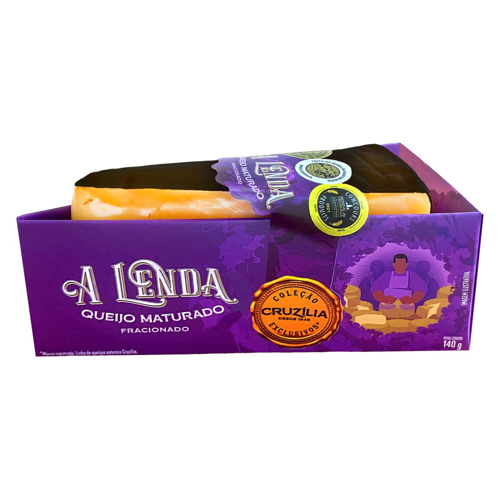 2kg7個　1kg4個 Queijo Tipo Danbo Cruzília a Lenda 140g | Super Koch