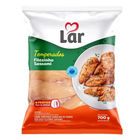Filé Sassami Lar Temperado 700g