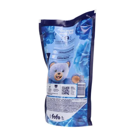 Amaciante de Roupas Concentrado Fofo Azul Tudao 900Ml 360-21