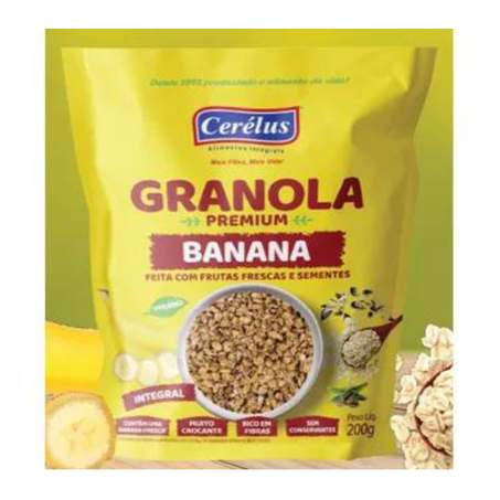 GRANOLA CERELUS 200G PREMIUM BANANA