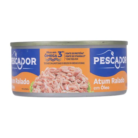 ATUM PESCADOR RALADO ÓLEO 140G 360-3