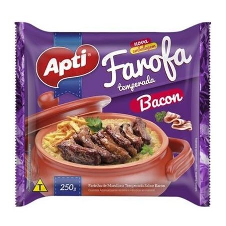 FAROFA APTI BACON 250G 061102