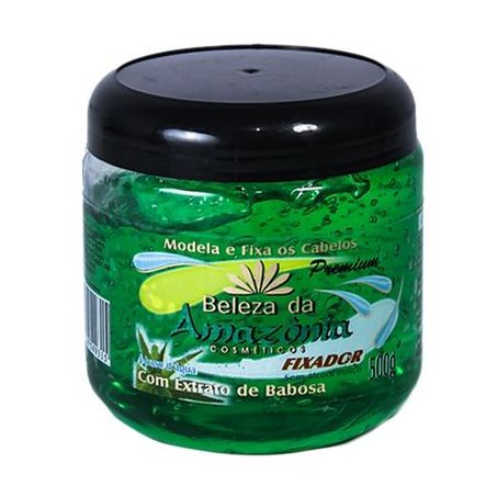 Gel Fixador Amazonia Brilho Molhado Verde 240g