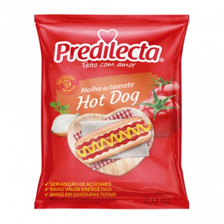 MOLHO PREDILECTA 2KG HOT DOG