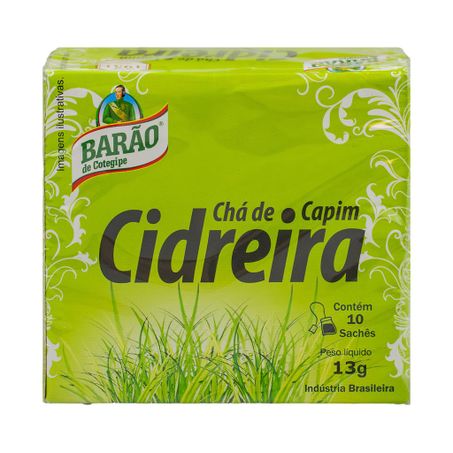 CHÁ DE CIDREIRA 10G BARÃO