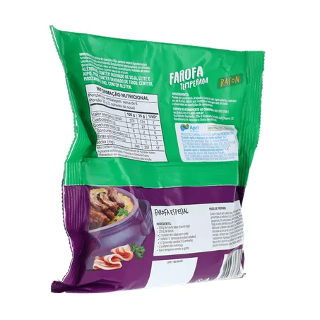 Farofa apti mandioca bacon 200g 360-14