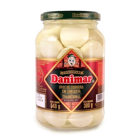 OVO CODORNA DANIMAR 300G TRADICIONAL