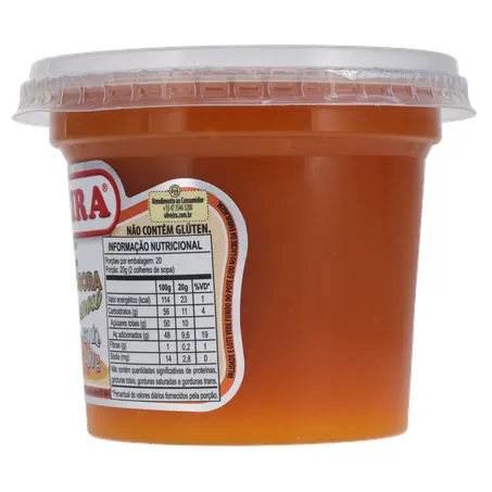Doce Fruta Oliveira Abóbora Pote 400g 
  360-1