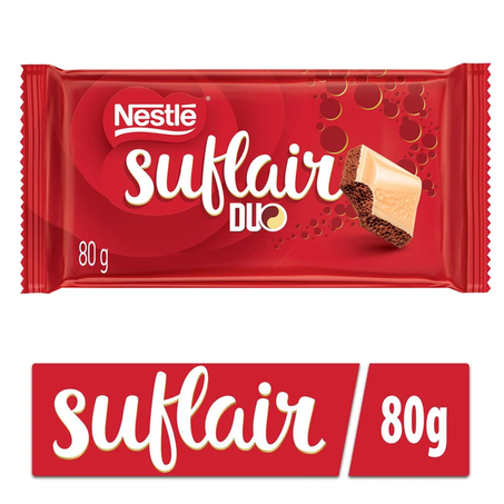 CHOCOLATE NESTLÉ SUFLAIR DUO 80G