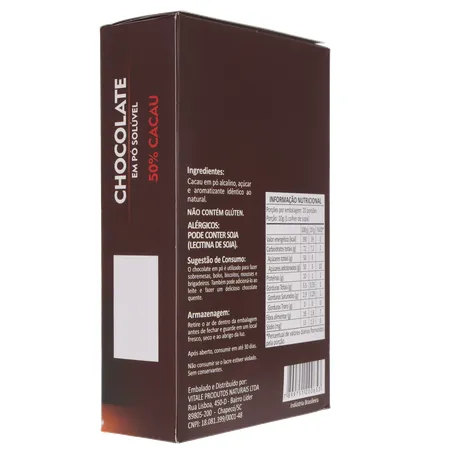 Cacau em po qvita 50/100 200g 360-13