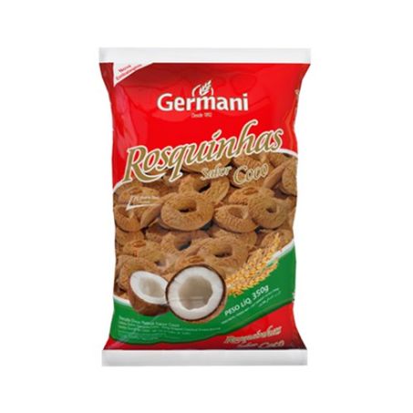 Biscoito germani rosca de coco 300g
