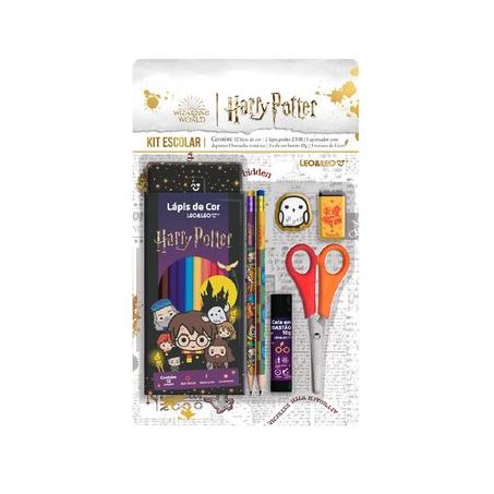 KIT ESCOLAR LEO&LEO C/6 HELLO KIT/ LOONEY TUNES/ HARRY POTTER