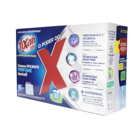 LAVA ROUPAS TIXAN YPE PRIMAVERA GRÁTIS 80G 1,6KG  360-36