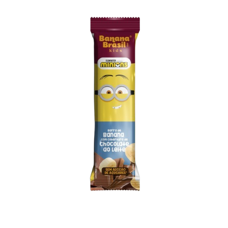 Barra banana barsil 22g minions ao leite