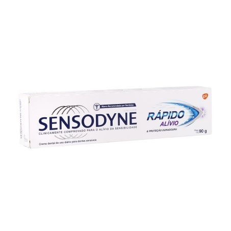 Creme dental sensodyne rapido alivio 90g