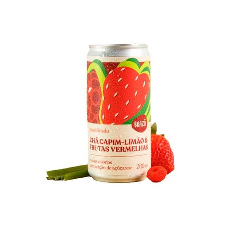 Cha de Capim-limao Frutas Vermelhas Brazo 269ml