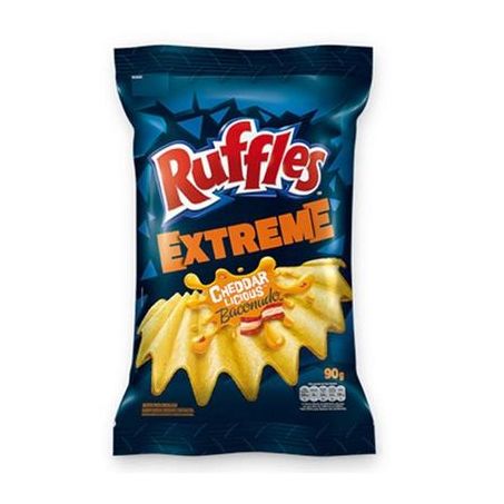 Batata ruffles 90g cheddar/bacon