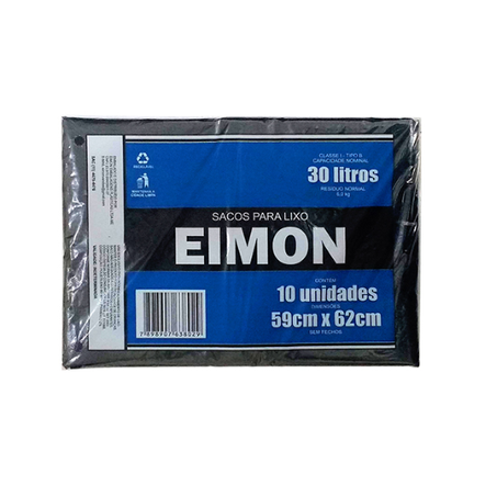Saco de Lixo Eimon 30l c/10 un