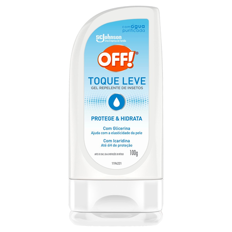 Repelente Off Toque Leve Gel com Icaridina 100G 