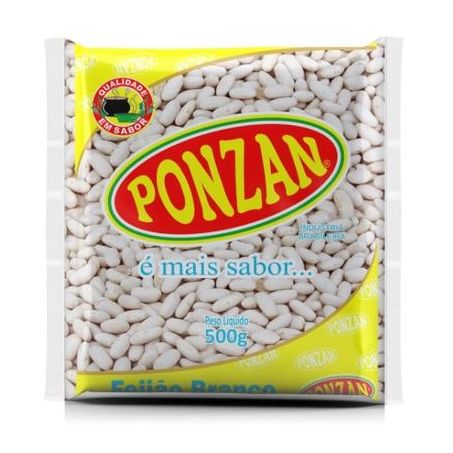 FEIJAO BRANCO PONZAN 500G