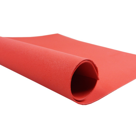 Esc placa e.v.a vermelho 40x48cm un