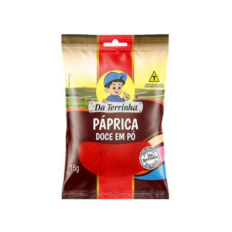 Páprica Doce Da Terrinha 15g