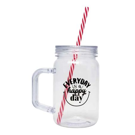 COPO MOR 600ML C/ CANUDO DRINK