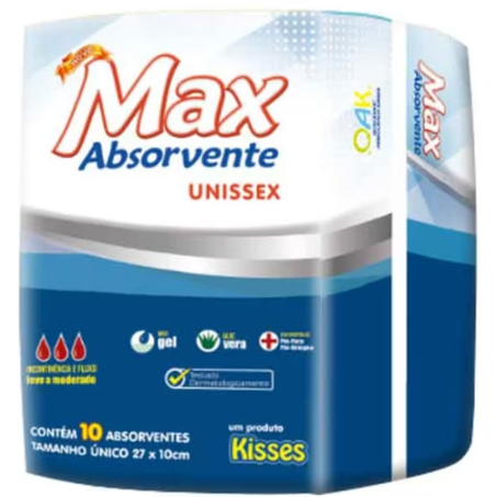 ABS GERIATRICO KISSES MAX 10UN