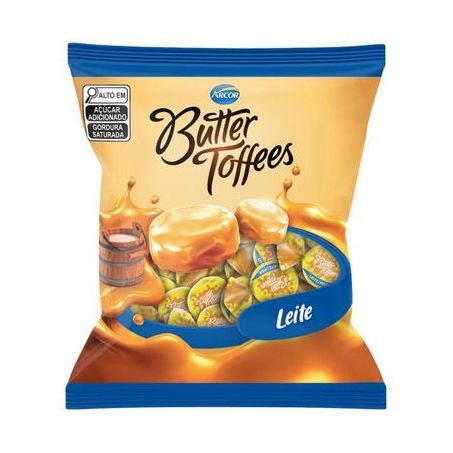 Bala Arcor Butter Toffees leite 90g
